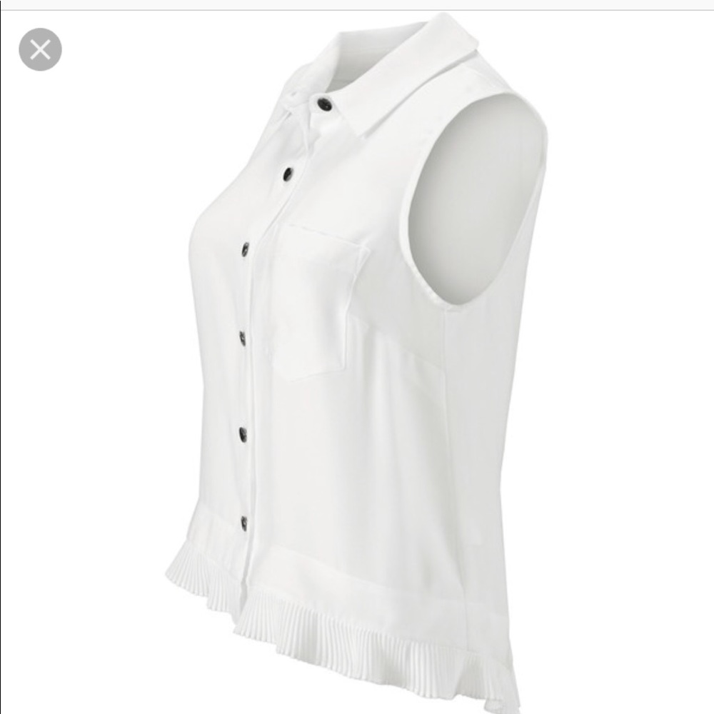 CAbi Pleat Blouse